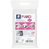 STAEDTLER ofenhärtende Modelliermasse FIMO soft, weiß, Großblock 454g,...