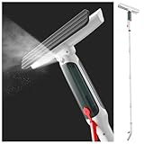 RYJYQYX 4 in 1 Sprüh Fensterputzer Set mit 41-190 cm 4-teiligem...