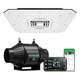 VIVOSUN Smart Grow System mit AeroLight A100SE 100W LED Grow Lampe mit...