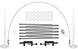 LANGXUN Tabelle Ballonbogen Kit, wiederverwendbare Tabelle Ballon Stand mit...