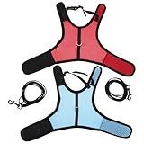 DIKACA Kaninchengeschirr aus Atmungsaktivem Netzgewebe Verstellbares...