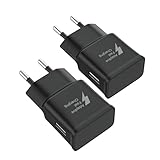 15W 2er Pack USB Ladegerät Stecker, Schnellladestecker Netzteil Adapter...