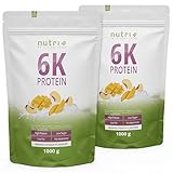 Nutri + Eiweiß Pulver Mango Peach 2 kg - hochdosiertes Eiweißpulver...