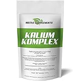 Kalium Gluconat Komplex - 300 Stück Hochdosiert: 495mg- vegan &...