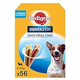 Pedigree DentaStix Daily Oral Care Zahnpflegesnack für kleine Hunde –...