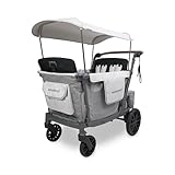 Wonderfold L4 Quad Stroller Wagon – Faltbarer Kinderwagen für 4 Kinder...