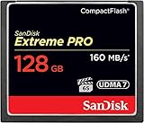 SanDisk Extreme Pro CompactFlash Speicherkarte 128GB (UDMA7, 4K- und...