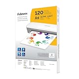 Fellowes 120pk A4 Laminierfolien, glänzende Oberfläche, 120 Hüllen -...
