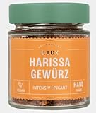 LAUX Harissa Gewürzzubereitung, Handgemacht, Intensiv-Pikant, Vegan, 50g