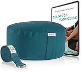 NAJATO Sports Meditationskissen – Mit Yogagurt & E-Book (PDF Datei) –...