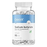 Sodium Butyrate 600mg (30% Buttersäure) - Butyric Acid Natriumbutyrat - 90...