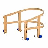 Schlittenlehne Lehne COLINT SLT 10015 Holz Rodel Schlitten Davos Hörner...