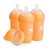 Herobility Double Anti-Colic Baby Bottles – 8.5 fl oz/240ml – 3-Pack...