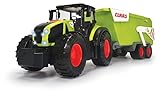Dickie Toys-CLAAS Traktor mit Anhänger (64 cm)-großer Spielzeug-Trecker...
