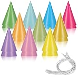 20 Stk Bunt Partyhüte Kindergeburtstag Mini Party Hut Geburtstagshut Set...
