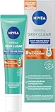 NIVEA Derma Skin Clear Nacht Peeling Serum, Gesichtspflege für ein...