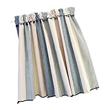 VICASKY Nordic Türvorhang Halbvorhang Polyester Kurz Gardine für Küche...