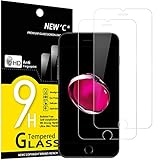 NEW'C 2 Stück für iPhone 7 und iPhone 8 für Panzerglas, Frei von...