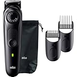 Braun Barttrimmer Series 5, Elektrischer Bartschneider Herren mit 5...