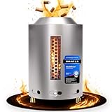 ErlebnisFeuer Tischfeuer M [rauchfrei] Outdoor-Tischkamin für Pellets &...