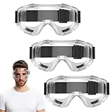 Gykutix 3 Stück Schutzbrille Arbeitsschutzbrille Antibeschlag,...