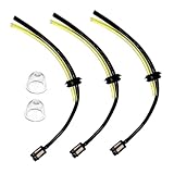 BOOSTI 3x Benzinschlauch Benzinfilter Gummitülle Satz mit Primer Pumpe...