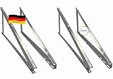 Halterung Aufständerung für Solarpanel Solarmodul Balkonkraftwerk PV bis...