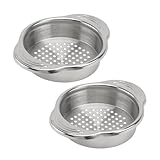 TOGEVAL 2 Stück Edelstahl Dosenfilter mit Griff Rostfrei Leicht...