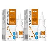 2 Stück APTEO Nasenspray mit Sesam- & Aloeöl – pflegt & schützt...