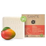 SANTE Naturkosmetik Festes Shampoo für trockenes Haar, Vegane Formel mit...