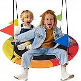Kruzzel Nestschaukel Outdoor für Kinder & Erwachsene – Ø100 cm – Bis...