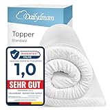 Dailydream viscoelastischer Matratzentopper “Model M“ mit Memory Foam...