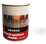 Synthetischer Emaille, 4 l, echtes Gelb