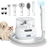 Hundeschermaschine Staubsauger 10Kpa: 7-IN-1 Haustierpflege Set 99% der...