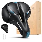 YOUNGDO Fahrradsattel, Gel Fahrradsitz, breiter, weicher, komfortabel...