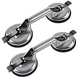 Forever Speed 2x Saugheber Aluminium Saugnapf Fliesen Suction Lifters Glass...