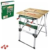 Bosch Home and Garden Arbeitstisch PWB 600 (4x Spannbacken, Tragekapazität...