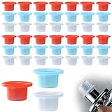 GUTERTOP 45 Stück Silikon Wasserhahn Dichtung, Silikondichtung, Silikon...