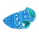 Toyvian Weihnachtsdruck Hundemantel Kleidung Claus Kleid Dekorationen...