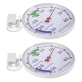 Hemobllo 2 Stück Gefrierschrank Thermometer Präzise Temperaturanzeige...