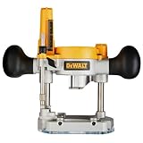 DEWALT Tauchbasis für Kompakt-Oberfräse, Stahlstangen für glatten...