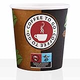 Coffee to go Espresso Becher aus Hartpapier 0,1l, 1000Stk, Pappbecher,...