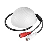 SIXRUN Mikrofon Pickup 5-150m2 HiFi Klangmonitor Mikrofon für CCTV...
