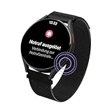 PATRONUS Notruf Uhr - für Senioren - Notfallarmband mit GPS & Notrufknopf...