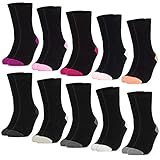 Occulto 10 PAAR SOCKEN für DAMEN aus BAUMWOLLE (Modell: Gertrud)...