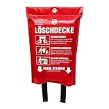 Hochwertige Löschdecke - ORIGINAL Protecticure Brandschutzdecke nach DIN...