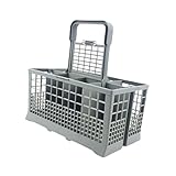 predolo Geschirrspüler Besteckkorb mit Sieben Fächern Und Herausnehmbarem...