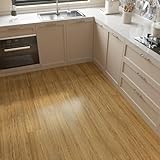 Decotalk PVC Bodenbelag Selbstklebend Holzoptik Küche 90X15cm 35 Stück...