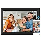 Digitaler Bilderrahmen WiFi 10,1 Zoll 1280x800 IPS LCD Touchscreen,...