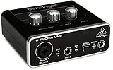 Behringer UM2 Audiophiles 2x2 USB Audio Interface mit XENYX...